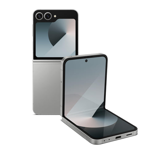 Samsung Galaxy Z Flip 6, 256GB, Silver Shadow - Locked to AT&T (Renewed)
