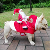 Internet celebrity big dog clothes christmas new year sweater autumn winter clothes small and medium pet teddy corgibi panda pup