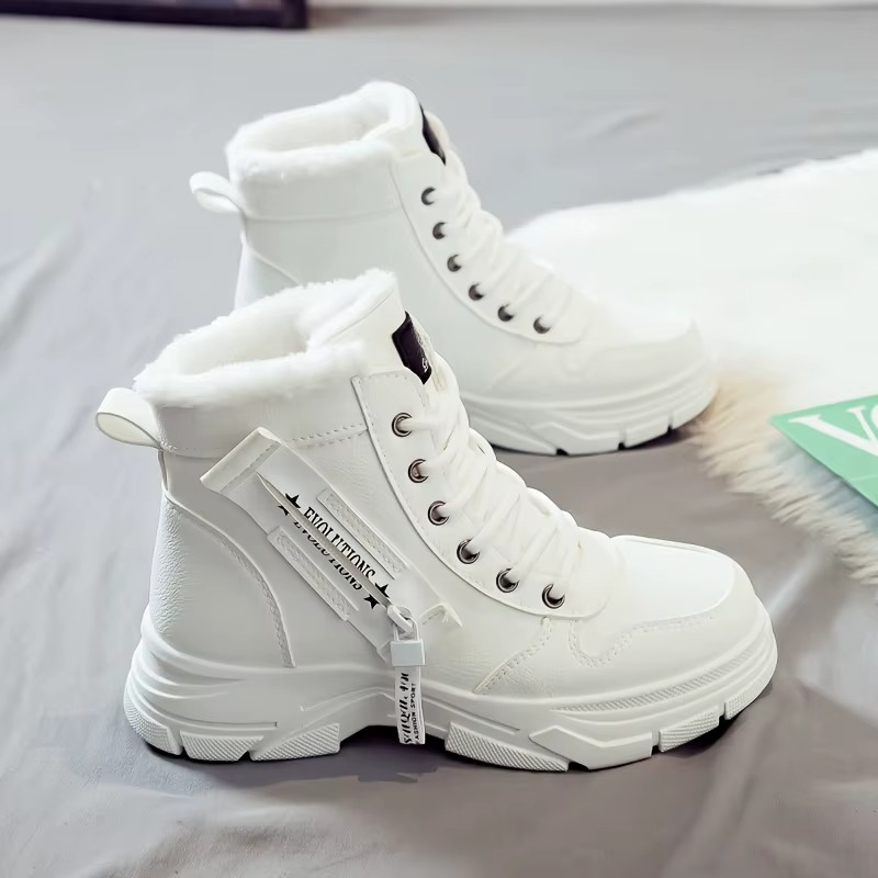 Women's Ankle Boot, Short Boot, Winter Boot with Thick Lining and Insulation, Stylish and Versatile, Thick-Soled Winter Boot