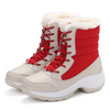 Snow Boots Women Platform Boots Non-slip Women Winter Shoes Fur Warm Ankle Boots for Women Wedges Waterproof Thigh High Boots