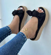 Beautiful Platform Sandal with Bow
