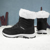 TUINANLE 25 Year Women's Autumn and Winter Warm Cotton Shoes Snow Boots Winter Ankle Boots Anti Slip Short Boots