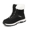 TUINANLE 25 Year Women's Autumn and Winter Warm Cotton Shoes Snow Boots Winter Ankle Boots Anti Slip Short Boots